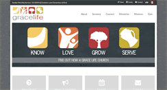 Desktop Screenshot of gracelifechurch.com